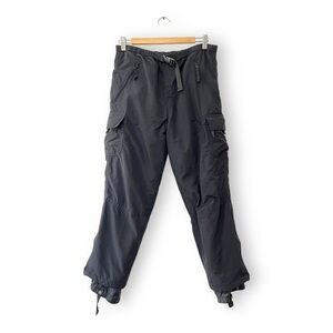 Blackbear Black Heavy Duty Adjustable Kids Winter Snow Pants